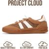 imageProject Cloud Kids Shoes for Girls ampamp Boys  NonSlip Kids Sneakers for Boys ampamp Girls Shoes  Lightweight with Memory Foam Insole Kids SneakersLittle VerdictTan