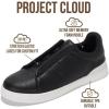 imageProject Cloud Men Sneakers  Memory Foam Insole Mens Shoes  Lightweight ampamp Non Slip Casual Shoes for Men  Everyday Slip On Mens Sneakers HudsonBlack