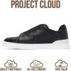 imageProject Cloud Men Sneakers  Memory Foam Insole Mens Shoes  Lightweight ampamp Non Slip Casual Shoes for Men  Everyday Slip On Mens Sneakers HudsonBlack