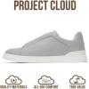 imageProject Cloud Men Sneakers  Memory Foam Insole Mens Shoes  Lightweight ampamp Non Slip Casual Shoes for Men  Everyday Slip On Mens Sneakers HudsonGrey