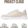 imageProject Cloud Men Sneakers  Memory Foam Insole Mens Shoes  Lightweight ampamp Non Slip Casual Shoes for Men  Everyday Slip On Mens Sneakers HudsonOffwhite