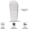imageProject Cloud Mens Sandals  Lightweight and Flexible EVA Recovery Slides for Men with Ultra Bouncy Latex Insole  Comfortable Water Resistant Slippers for Men Footwear DeanWhite