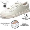 imageProject Cloud Mens Sneakers  Memory Foam Fashion Mens Shoes  Lightweight and Non Slip LacedUp Casual Men Sneakers  Perfect Men Casual Shoes for AllDay Wear TiltonWhite