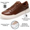 imageProject Cloud Mens Sneakers  Memory Foam Fashion Mens Shoes  Lightweight and Non Slip LacedUp Casual Men Sneakers  Perfect Men Casual Shoes for AllDay Wear TiltonCognac