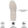 imageProject Cloud Mens Sneakers  Memory Foam Fashion Mens Shoes  Lightweight and Non Slip LacedUp Casual Men Sneakers  Perfect Men Casual Shoes for AllDay Wear TiltonWhite