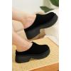 imageProject Cloud Platform Clogs for Women Footwear  Memory Foam and NonSlip Genuine Suede Slipon Mules Shoes Comfortable Stylish Closed Toe Clogs for Women 2025 JohnnaBlack