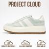 imageProject Cloud Platform Sneakers for Women  Lightweight Memory Foam Insole Womens Sneakers  NonSlip Fashion Sneakers for Women Footwear  Womens Fashion Platform Shoes NitaPistachio