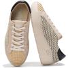imageProject Cloud Platform Sneakers for Women  Lightweight Womens Sneakers with Memory Foam Insole  Non Slip LaceUp Womens Shoes  Perfect Summer Shoes for Women 2025 BossyRaffia