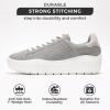 imageProject Cloud Platform Sneakers for Women  Lightweight Womens Sneakers with Memory Foam Insole  Non Slip LaceUp Womens Shoes  Perfect Summer Shoes for Women 2025 BossyLight Grey