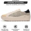 imageProject Cloud Platform Sneakers for Women  Lightweight Womens Sneakers with Memory Foam Insole  Non Slip LaceUp Womens Shoes  Perfect Summer Shoes for Women 2025 BossyRaffia