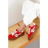 imageProject Cloud Platform Sneakers for Women Footwear  Memory Foam Insole Womens Shoes Lightweight and NonSlip Sole Lace Up Fashion Sneakers DodgeRed