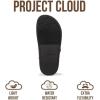 imageProject Cloud Platform Summer Sandals for Women 2025  Comfortable and Adjustable Straps Summer Slides with Memory Foam Insole  NonSlip Casual Womens SandalsBrownyellow Buckle