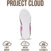 imageProject Cloud Sneakers for Women  Lace Up Shoes for Women with Memory Foam Insole  Lightweight ampamp Non Slip Womens Sneakers  Perfect Womens Casual Shoes HolyBlue Combo