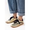 imageProject Cloud Sneakers for Women  LaceUp Shoes for Women Trendy Women Sneakers with Memory Foam Insole Womens Fashion Sneakers NonSlip Womens Shoes IritaBlack Gold