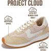 imageProject Cloud Sneakers for Women  Lightweight LaceUp Shoes for Women with Memory Foam Insoles  Trendy Womens Shoes  NonSlip Comfortable Womens Sneakers MadisonTaupe