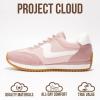 imageProject Cloud Sneakers for Women  Lightweight LaceUp Shoes for Women with Memory Foam Insoles  Trendy Womens Shoes  NonSlip Comfortable Womens Sneakers MadisonPink
