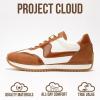imageProject Cloud Sneakers for Women  Lightweight LaceUp Shoes for Women with Memory Foam Insoles  Trendy Womens Shoes  NonSlip Comfortable Womens Sneakers MadisonTan