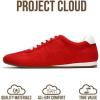 imageProject Cloud Sneakers for Women  Lightweight with Memory Foam Insole Womens Sneakers  Non Slip Work Shoes for Women Footwear  Lace Up Womens Casual Shoes PantherRed