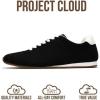 imageProject Cloud Sneakers for Women  Lightweight with Memory Foam Insole Womens Sneakers  Non Slip Work Shoes for Women Footwear  Lace Up Womens Casual Shoes PantherBlack