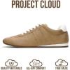 imageProject Cloud Sneakers for Women  Lightweight with Memory Foam Insole Womens Sneakers  Non Slip Work Shoes for Women Footwear  Lace Up Womens Casual Shoes PantherTaupe