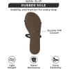 imageProject Cloud Summer Sandals for Women 2025  Memory Foam Insole and Vegan Leather Beach Flip Flops for Women  Non Slip and Lightweight Double Strap Womens Sandals TransitionBlack