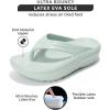 imageProject Cloud Super Foam Flip Flops for Women Footwear  Memory Foam and Lightweight Platform Sandals Women Beach Vacation Essentials  Non Slip Durable and Soft Slippers AbraOlive