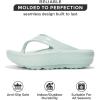 imageProject Cloud Super Foam Flip Flops for Women Footwear  Memory Foam and Lightweight Platform Sandals Women Beach Vacation Essentials  Non Slip Durable and Soft Slippers AbraOlive