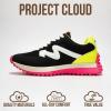 imageProject Cloud Trendy Sneakers for Women  Memory Foam and NonSlip Comfortable Casual Ladies Shoes for Womens Fashion Sneakers  Lightweight Laceup Shoes LeccoPink