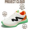 imageProject Cloud Trendy Sneakers for Women  Memory Foam and NonSlip Comfortable Casual Ladies Shoes for Womens Fashion Sneakers  Lightweight Laceup Shoes LeccoMulticolor