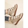 imageProject Cloud Wedge Sneakers for Women  Memory Foam Insole Womens Sneakers  Lightweight ampamp Non Hi Top Womens Shoes  Stylish Fall Shoes for Women 2025 MarantTaupe