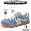 imageProject Cloud Womens Sneakers  Memory Foam Casual Shoes for Women Footwear Lace Up Womens Fashion Sneakers  NonSlip Comfortable Trendy Shoes Womens MadridBlue