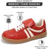 imageProject Cloud Womens Sneakers  Memory Foam Casual Shoes for Women Footwear Lace Up Womens Fashion Sneakers  NonSlip Comfortable Trendy Shoes Womens MadridMaroon