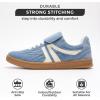 imageProject Cloud Womens Sneakers  Memory Foam Casual Shoes for Women Footwear Lace Up Womens Fashion Sneakers  NonSlip Comfortable Trendy Shoes Womens MadridBlue