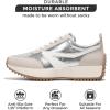 imageProject Cloud Womens Sneakers  Memory Foam Insole and Lightweight Spring Shoes  NonSlip Lace Up Trendy Shoes  Fashion Sneakers for Women 2025Silverbalinda