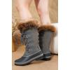 imageProject Cloud Womens Snow Boots  Genuine Leather Memory Foam Insole Fur MidCalf Winter Snow Boots for Women Footwear  Lightweight NonSlip Outdoor Shoes VenturaGrey