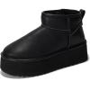 imageProject Cloud 100 Genuine Leather Ankle Boots for Women  AntiSlip Memory Foam Insole Womens Boots  Lightweight Winter Womens Shoes Ankle Booties for Women HuggyBlack Leather