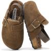 Brown Fur Lined