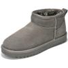 imageProject Cloud Genuine Suede Ankle Boots for Women  Water Resistant with Memory Foam Insole Winter Boots for Women  Trending Shoes ampamp Comfortable Womens Ankle Boots HippyGrey