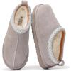Grey Mono Suede