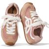 imageProject Cloud Kids Shoes for Girls  NonSlip Trendy Fashion Sneakers Girls Shoes  Slip Ons with Hook ampamp Loop Memory Foam Insole Kids Sneakers Little LowyNude
