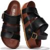 imageProject Cloud Platform Sandals Women Footwear  Memory Foam Insole and Lightweight Beach Wedges  Non Slip and Comfortable Strappy Wedge Sandals for Women 2025 ProudBlack
