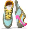 imageProject Cloud Sneakers for Women  Lace Up Shoes for Women with Memory Foam Insole  Lightweight ampamp Non Slip Womens Sneakers  Perfect Womens Casual Shoes HolyBlue Combo