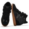 imageProject Cloud Wedge Sneakers for Women  Memory Foam Insole Womens Sneakers  Lightweight ampamp Non Hi Top Womens Shoes  Stylish Fall Shoes for Women 2025 MarantBlack