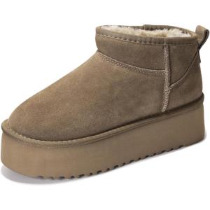 imageProject Cloud 100 Genuine Leather Ankle Boots for Women  AntiSlip Memory Foam Insole Womens Boots  Lightweight Winter Womens Shoes Ankle Booties for Women HuggyTaupe