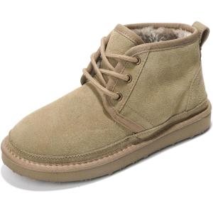 imageProject Cloud Ankle Boots for Women  Genuine Suede Shoes with Memory Foam Insole  NonSlip Mini Winter Boots Shoes for Women 2025 JuleeBark