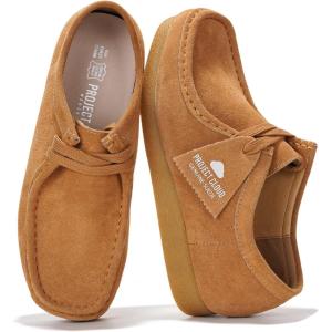 imageProject Cloud Genuine Leather Womens Shoes  Memory Foam Insole Oxford Shoes For Women Footwear  Lightweight AntiSlip Sole Casual Work Loafers with Lace WallyTan