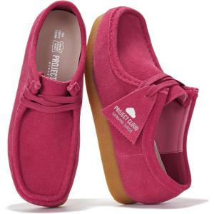 imageProject Cloud Genuine Leather Womens Shoes  Memory Foam Insole Oxford Shoes For Women Footwear  Lightweight AntiSlip Sole Casual Work Loafers with Lace WallyPink