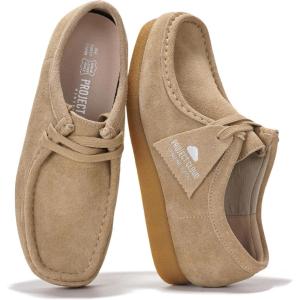 imageProject Cloud Genuine Leather Womens Shoes  Memory Foam Insole Oxford Shoes For Women Footwear  Lightweight AntiSlip Sole Casual Work Loafers with Lace WallyWheat