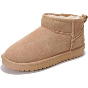 imageProject Cloud Genuine Suede Ankle Boots for Women  Water Resistant with Memory Foam Insole Winter Boots for Women  Trending Shoes ampamp Comfortable Womens Ankle Boots HippySand Suede