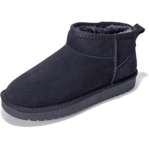 imageProject Cloud Genuine Suede Ankle Boots for Women  Water Resistant with Memory Foam Insole Winter Boots for Women  Trending Shoes ampamp Comfortable Womens Ankle Boots HippyNavy Suede